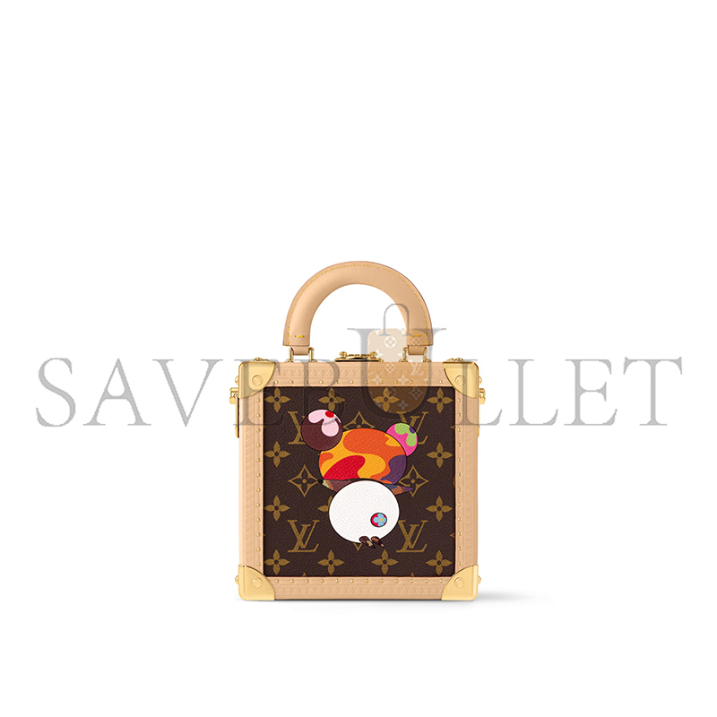 LOUIS VUITTON MURAKAMI LV X TM MINI SQUARE TRUNK M13127 (17*17*8cm)